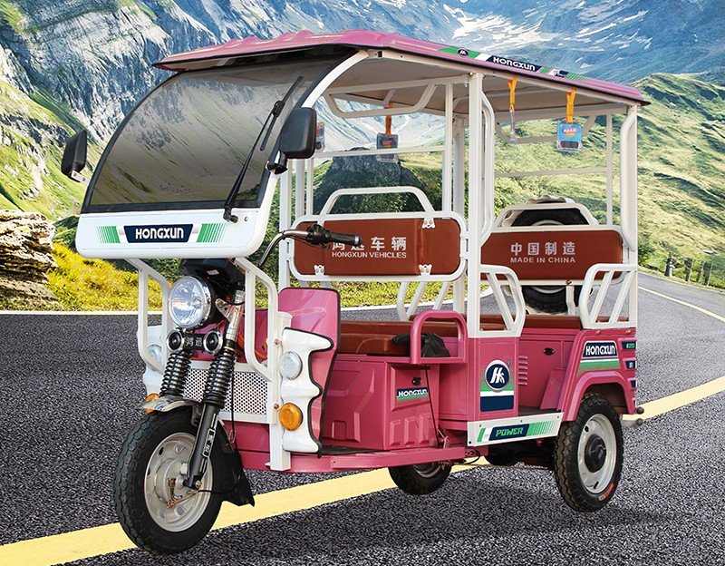 electric passenger tricycle for sightseeing and tourism24