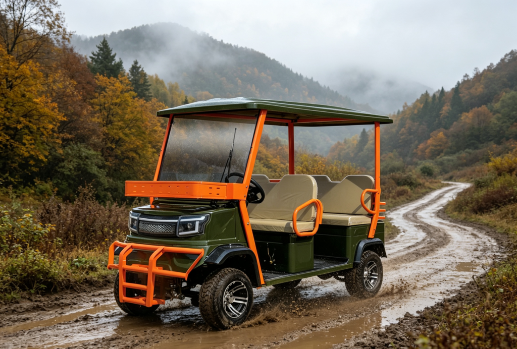 4‑wheel passenger off‑road electric vehicle
