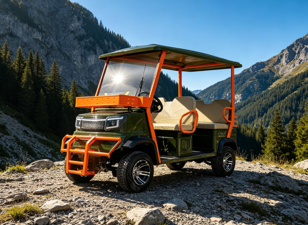 4‑wheel passenger off‑road electric vehicle2