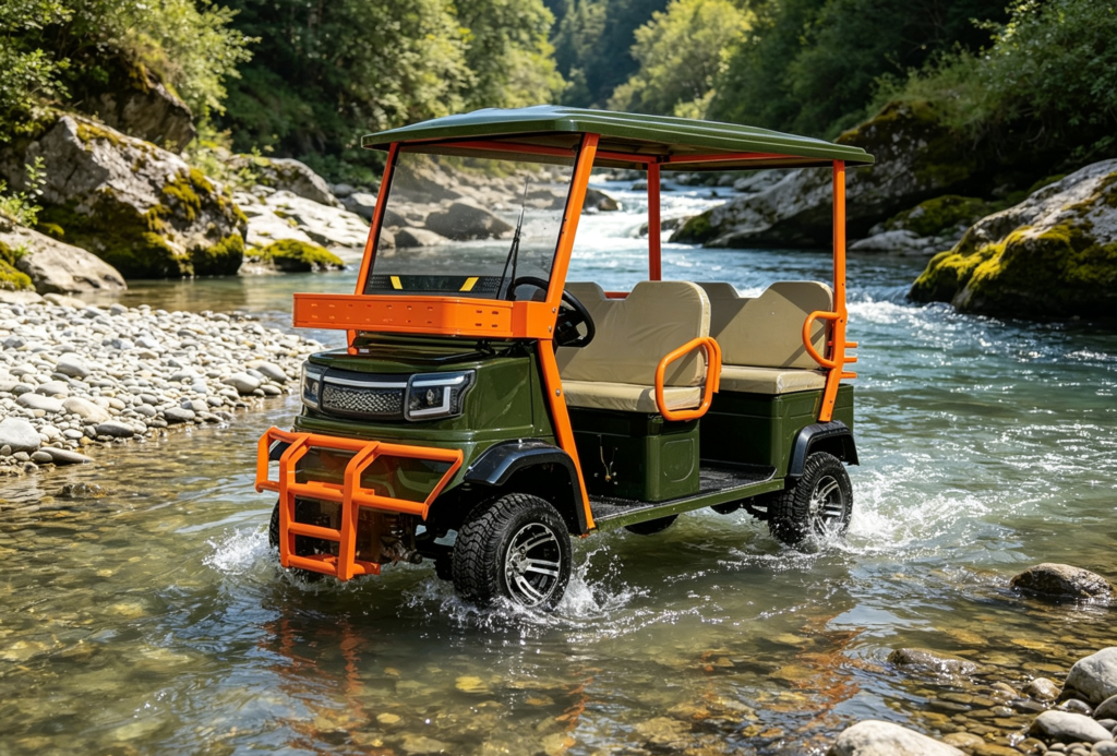 4‑wheel passenger off‑road electric vehicle3