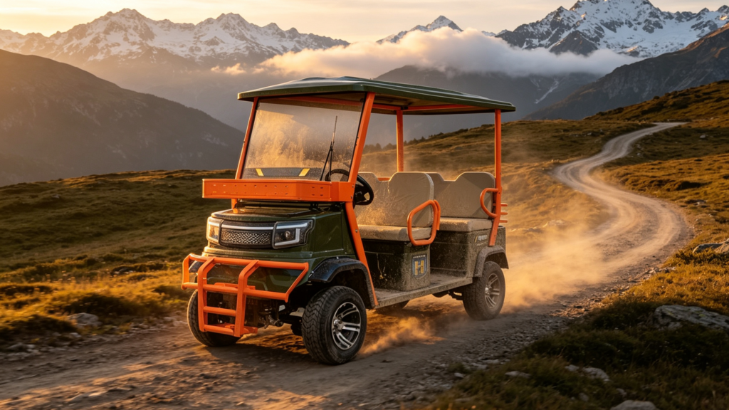 4‑wheel passenger off‑road electric vehicle4