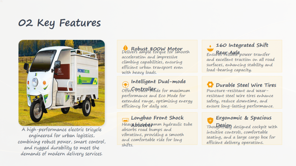 courier electric tricycle (2)