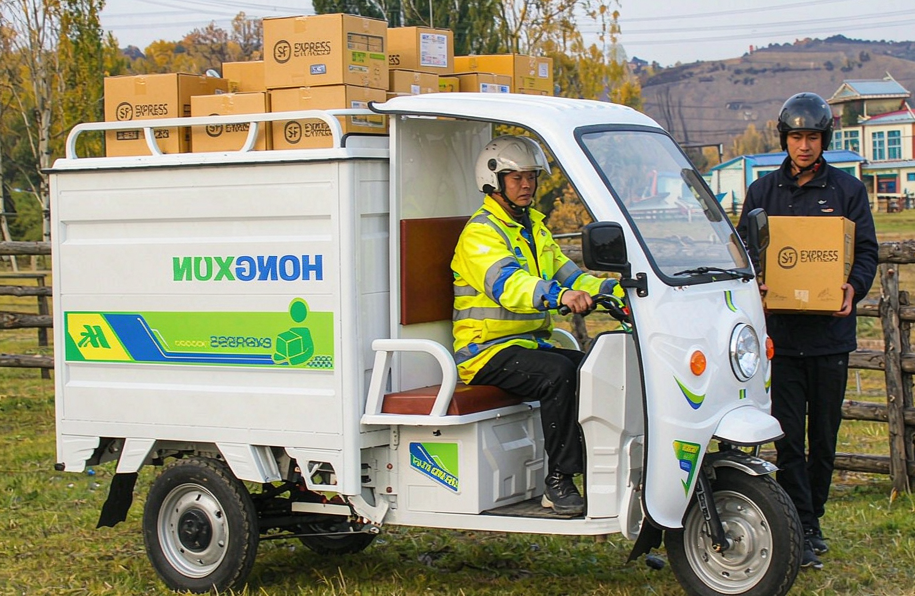courier electric tricycle (2)