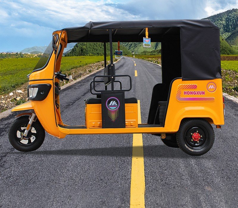double row electric passenger tricycle 12 (1)