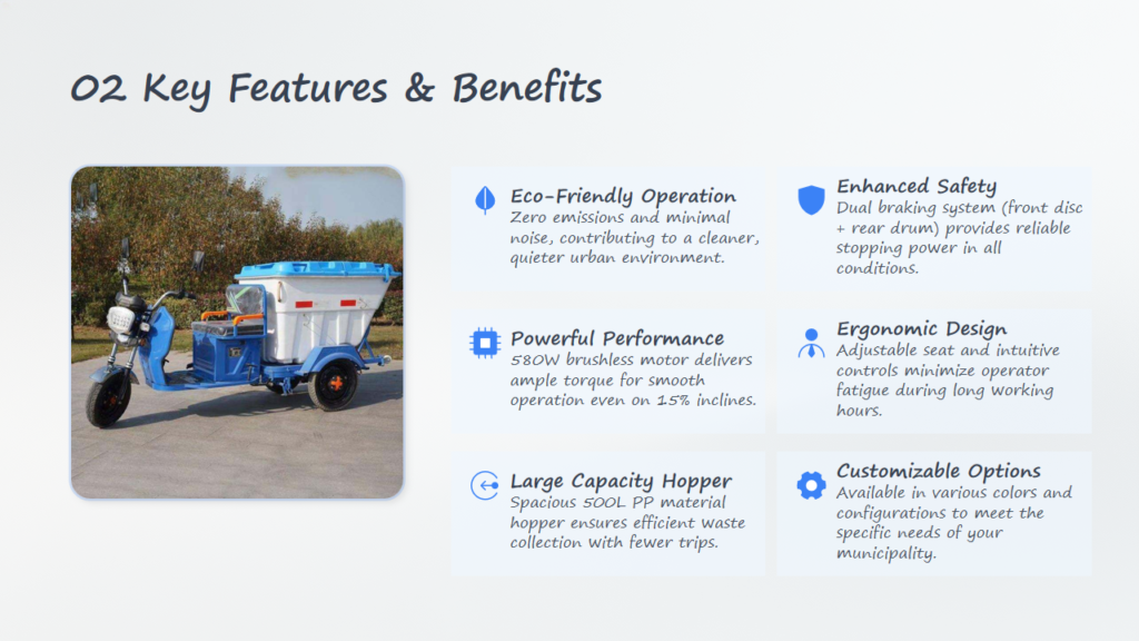 eco clean electric sanitation tricycle (4)