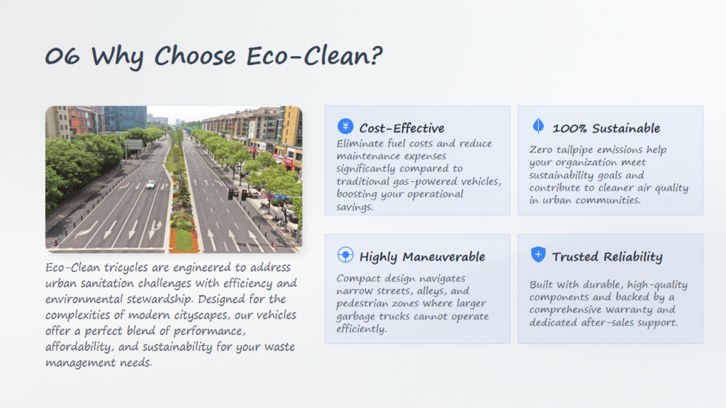 eco clean electric sanitation tricycle (8)