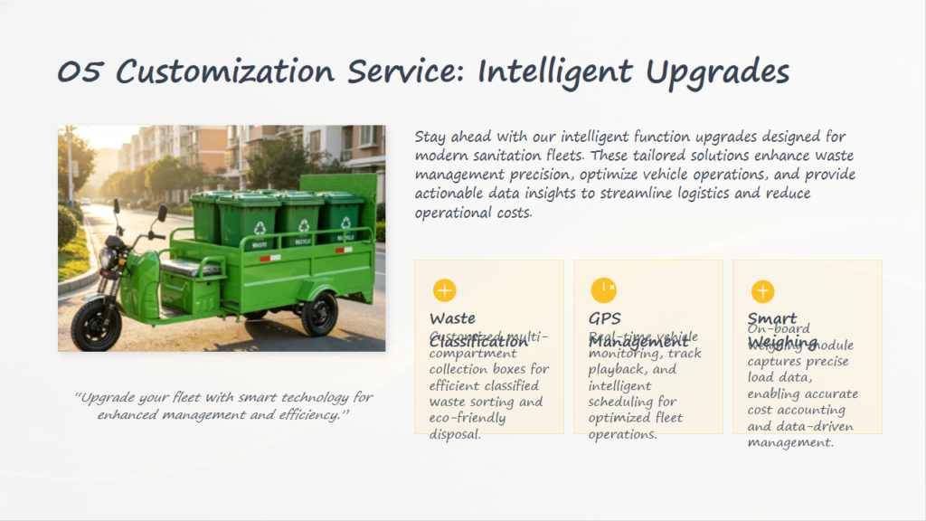 Electric Garbage Collection Tricycle electric garbage collection tricycle (12)