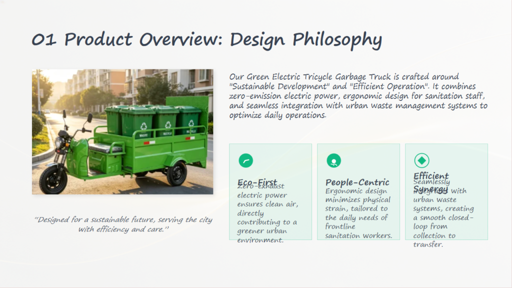 Electric Garbage Collection Tricycle electric garbage collection tricycle (3)