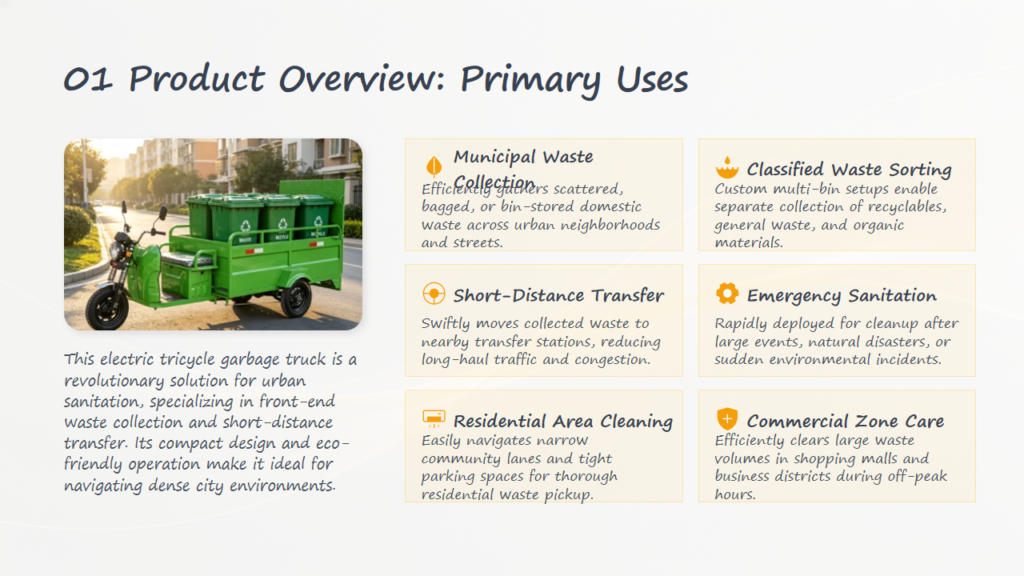 Electric Garbage Collection Tricycle electric garbage collection tricycle (4)