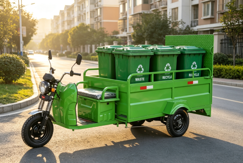 Electric Garbage Collection Tricycle electric garbage collection tricycle
