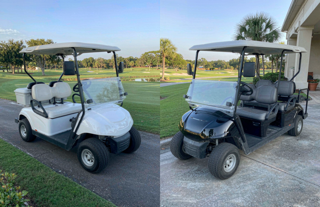 electric golf cart electric sightseeing vehicle (4)