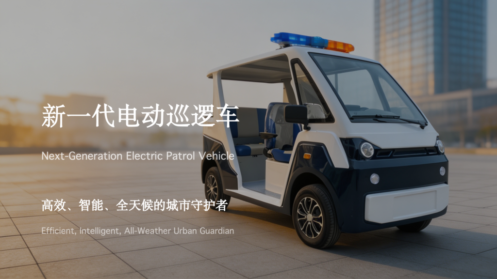 Enclosed Electric Patrol Car enclosed electric patrol vehicleenclosed electric patrol vehicle幻灯片1