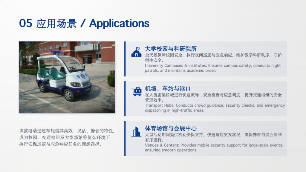 Enclosed Electric Patrol Car enclosed electric patrol vehicleenclosed electric patrol vehicle幻灯片12