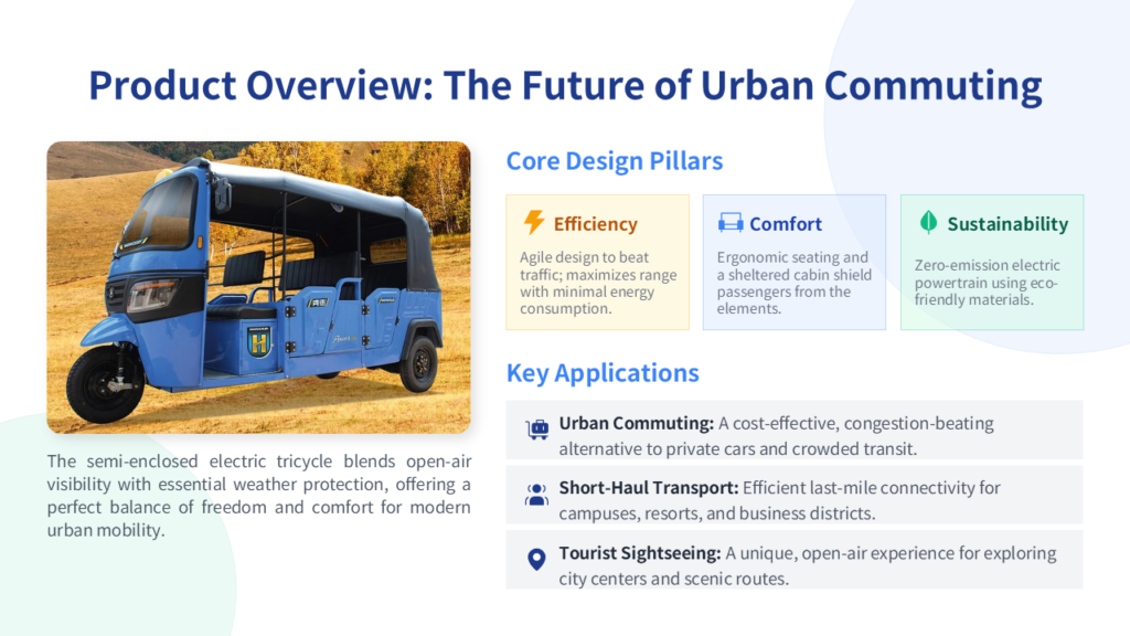 electric passenger tricycle (1)