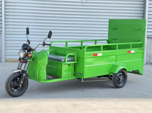 Electric Garbage Collection Tricycle electric dumping cargo tricycle