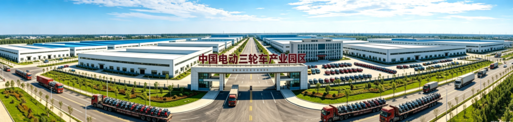 电动三轮车产业园区页眉图