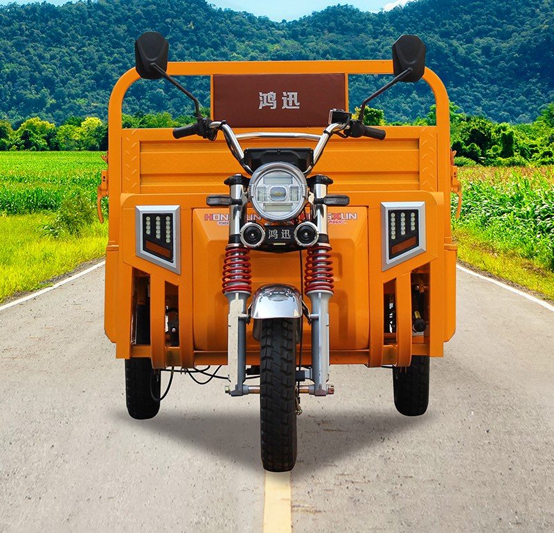 2.2m1.3m high sided electric cargo tricycle 13 (1)