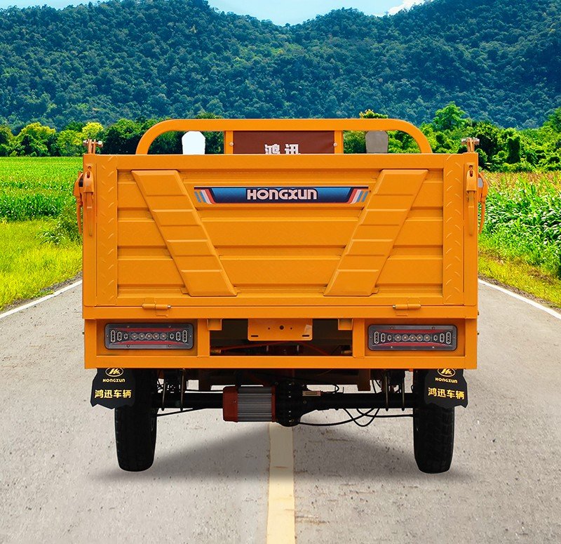 2.2m1.3m high sided electric cargo tricycle 13 (2)