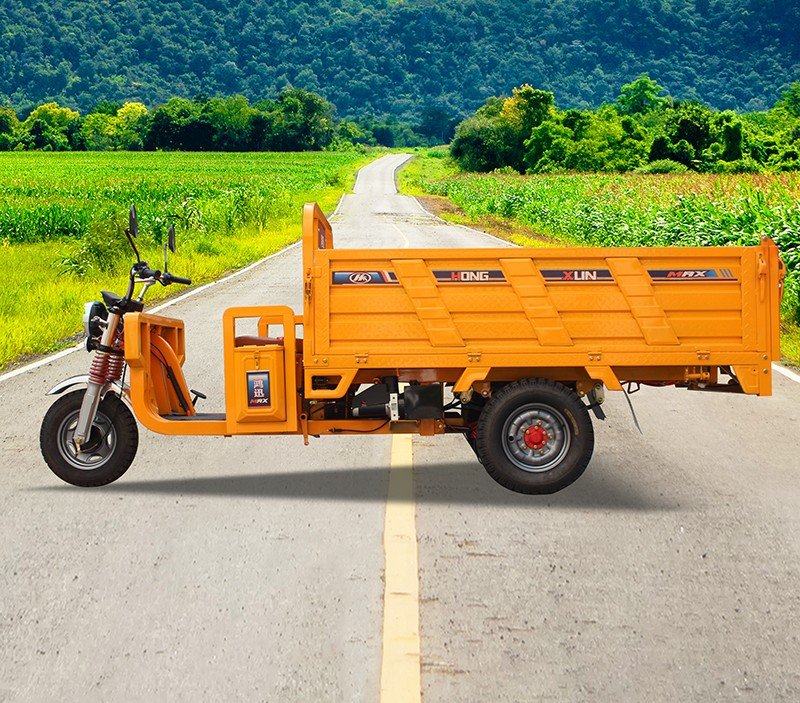 2.2m1.3m high sided electric cargo tricycle 13 (3)