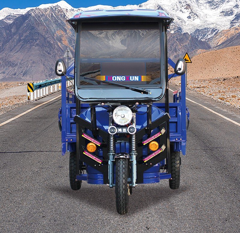 heavy duty electric cargo trike with canopy 18 (1)