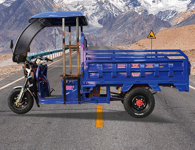 heavy duty electric cargo trike with canopy 18 (3)