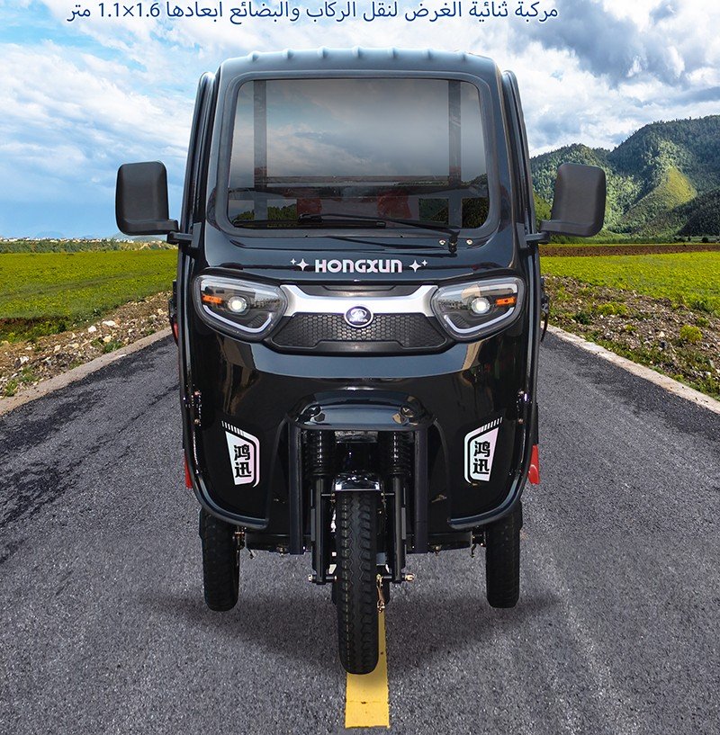 Dual-Purpose Electric Tricycle for Passenger multi function electric trike with passenger seat 6 (3)